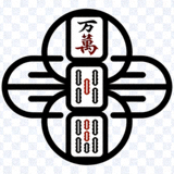 麻将在线网站官网Logo，翡翠绿牌面配金色中字图标